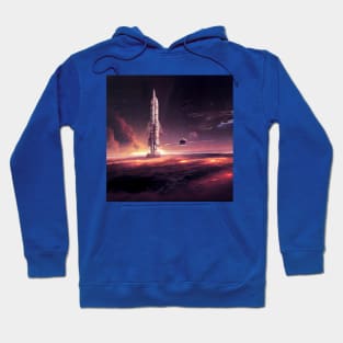 Interplanetary Spaceport Hoodie